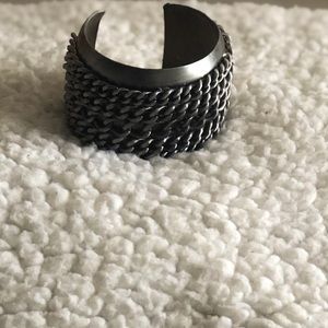 Gunmetal Chain linked Cuff